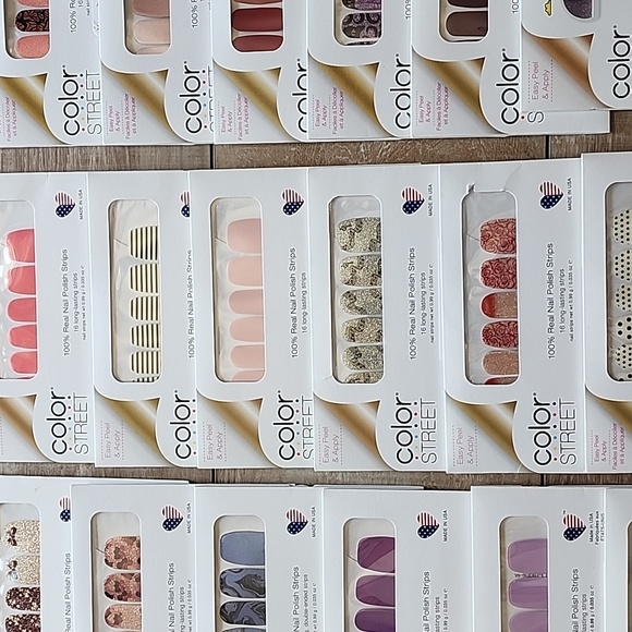 Color Street 100% Real Nail Polish Strips Collection. 20 Different Sets. - Picture 3 of 5